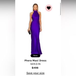 Phera Maxi dress revolve prom dress purple PRICE NEGOTIABLE